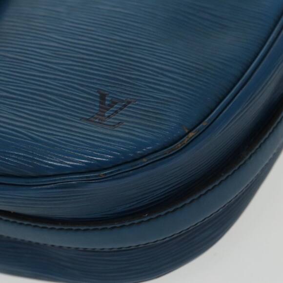 LOUIS VUITTON Epi June Feuille Shoulder Bag Blue M52155 - Picture 10 of 16